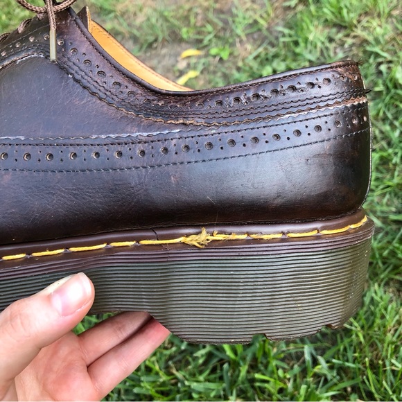 Dr. Martens 3989/34 Wingtip Brogue Platform Oxfords main image 15